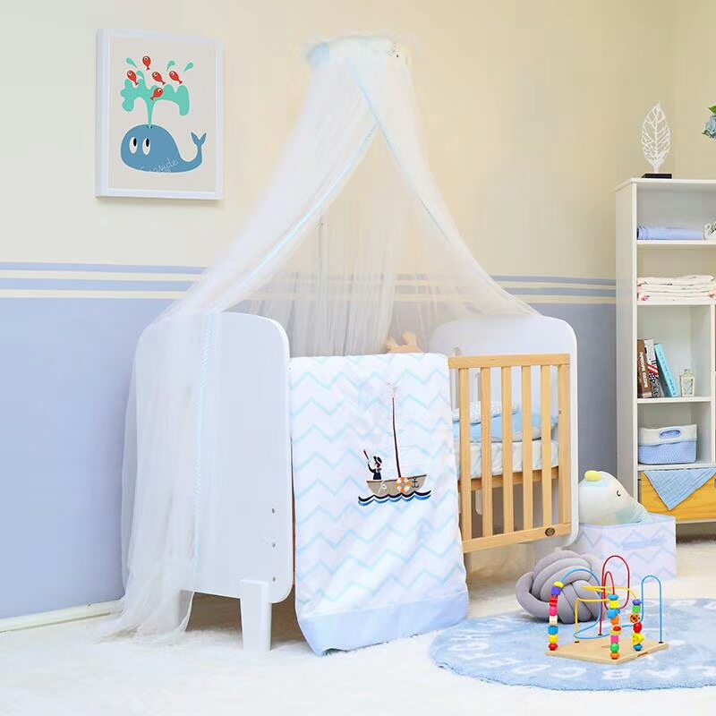 Baby bedding (cotton quilts, mosquito nets, pillow, etc)